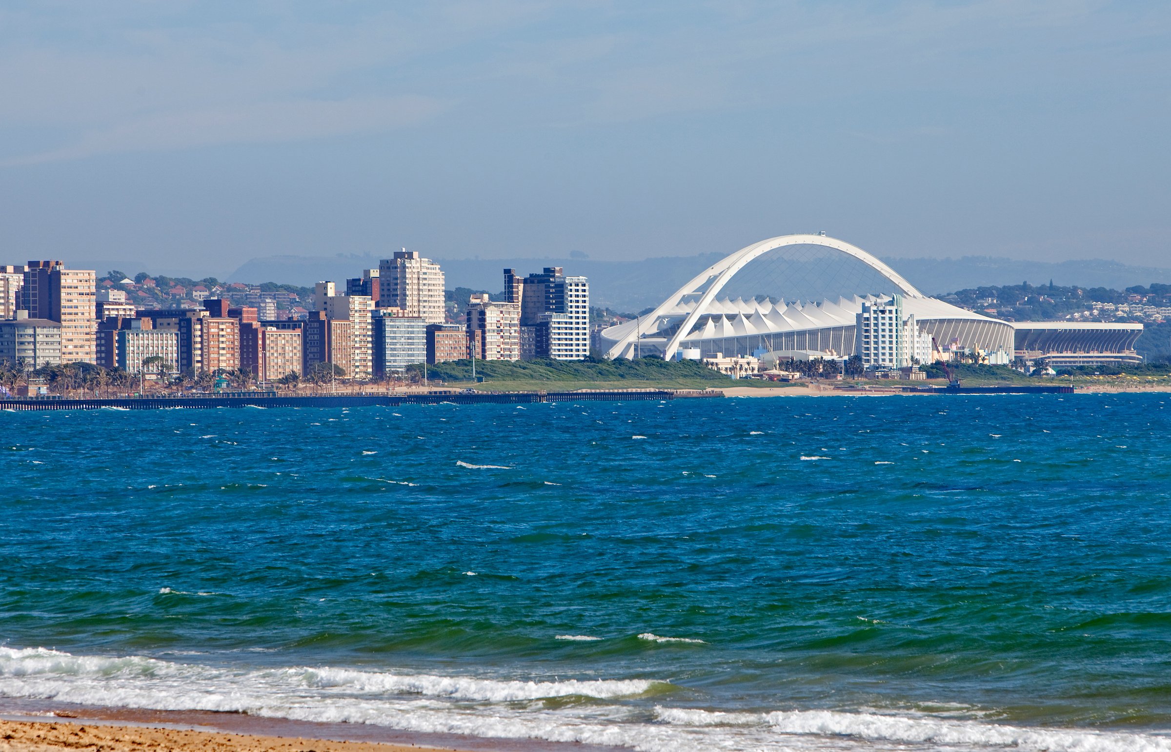 Durban Cityscape with Stadium